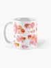 Canecas Flor de cerejeira Goldfish 2 Caneca de café Copos grandes para café