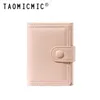 Wallets Women's Short Wallet Card Bag Integrated Multi-use Student Three-fold Coin Storage Hand Pink Yellow White Blue Girl