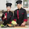 high Quality 8 Colors Hotel Chef Coat Unisex Mix Colored Lg Sleeve Chef Coat Restaurant French Cook Uniform Cook Workwear 44EI#