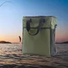 Sacs Sacs de matériel de pêche sac de Wader de pêche résistant à l'eau sac de matériel en maille léger avec plusieurs poches pour la pataugeoire en mer de lac de rivière