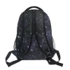 Sacs ALAZA 2022 nouveau sac à dos noir ciel étoiles impression femmes grande capacité sac de voyage étudiant sac d'école sac à dos pour ordinateur portable pour hommes cadeau