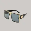 Czarne projektanty okularowe kobiety Uv400 lunette de soleil ponadwymiarowa ramka spolaryzowane męskie okulary przeciwsłoneczne plażę luksusowe szklanki Słońce Goggle moda MZ0135