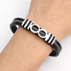 Bangle Stainless Steel Digital 100 Silicone Bracelet Charming Men's Fashion Jewelry Accessories Party Valentine's Day Gift