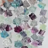 Pierres précieuses en vrac Fluorite naturelle Perles de saisie solides 8mm-9mm Longueur 20cm 22 / Fil