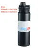 600 ML/800 ML Outdoor Thermos Draagbare Waterkoker Waterfles met Thee Filter 304 Roestvrij Staal Thermische Beker lekvrije Kolf Sport