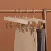 Cintres 5 pièces Clips antidérapants pantalons chemises à épaules larges pour la maison Els dortoirs centres commerciaux