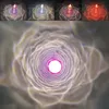 Lamp Rose Projection Light Romantic Diamond Atmosphere Light LED Crystal Table Night Light for Bedroom Party Christmas Decor 240326