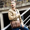 Erkekler gerçek deri omuz menger çanta erkekler çanta vintage crossbody çanta tote busin manen manger çanta o9dx#