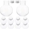 Vases Ampoule En Forme De Bouteille En Verre 250Ml Transparent Boisson Thé Eau Boisson Boules Pichet