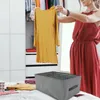 Förvaringspåsar klädlådor hushållssak för byxor arrangör pp bräd underbyxor hållare låda