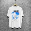 MIR hommes designer t-shirt hommes t-shirt femmes t-shirts coton imprimé paix colombe fleur casual hip hop high street ras du cou manches courtes