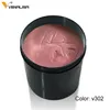 Venalisa uv led gel 1 kg bulk byggare förlängning gelé gel kristall transparent 12 kamouflage gelé färg självnivande nagel gel 240321