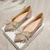 Casual Shoes SDWK Wedding Bridal Bridesmaid Crystal Bow Celebrity Square Heel Women High Heels