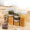 Opslagflessen Keuken Afdichting Pot Huishoudelijke Granen En Granen Organizer Food-grade Transparante Plastic Droge Goederen Potten