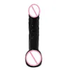 Nxy Dildos Dongs Cristal Pênis Macio Alta Transparente Artificial Vibrador Grande Poderosa Ventosa Manual Feminino Brinquedo Sexual Sexy Adulto Brinquedos 240330