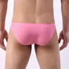 Underpants Sexy Men Underwear Summer Sports Traceless Calcinha Ice Silk Cool Cueca Mesh One Piece Sissy Calzoncillos Hombre Boxers & Briefs