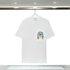 Camiseta de lujo Hombres s Mujeres Diseñador Camisetas Cortas Moda de verano Casual con letra de marca Diseñadores de alta calidad camiseta Q1