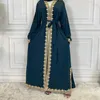 ملابس عرقية تبيع الموضة Nida Kaftan المسلم للسيدات الأوسطات تركيا بنوم بنه كيمونو العربية Abayas للنساء دبي 20242