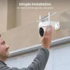 Améliorez la sécurité de votre maison avec une caméra extérieure sans fil supplémentaire, alimentée par l'énergie solaire avec suivi automatique, vision nocturne couleur, configuration facile, prise en charge du WiFi 5G 2,4 GHz