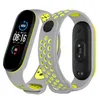 Correa de reemplazo para Xiaomi Mi Band 7 6 5 4 3 Silicona Ustapas de pulsera Anti-Sweat Sport Strapelets para Miband 7 6