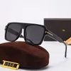 Stilvolle Tom Brand Ford Sonnenbrille, Designer-Damen-Sonnenbrille mit großem Rahmen, TF-Marke, Herren-Hip-Hop-Sonnenbrille