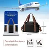 Kabin çantası 40x20x25 Ryanair, 45x36x20 Erkekler ve kadınlar için büyük maksimum el lage, spor tote haftalık çantası, seyahat duffel çantası G4ZJ#