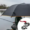 Werkzeuge Bank Regenschirmhalter Klemme Clip Dach Clip Mount Beach Stuhl Regenschirmhalter für Camping -Fischen im Freien