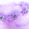 BAMBINI Piccolo Prin Princ Cash Coutreer Straers Tulle Bridal Veils FRS Garland Ruffles Floral Lace Wedding Party Greath S982#