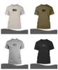 Mäns T-shirts Mens T-shirt Kort ärm Muskelskjorta Slim och lämplig för Mens Gym Fitness Leisure-träning och fitness Top J240330