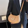 豪華なデザイナーHOBOSハンドバッグ女性小さな脇の下のバッグビンテージクラッチ財布女性用Khaki Crossbody Bags W0IH＃