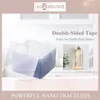 Window Stickers Strong Double-sided Sticker Powerful Nano Punch-free Adhesive Tape Transparent NoTrace Reusable For Bathroom Kitchen Home