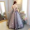 Party Dresses Ruthshen 2024 High Quality Women's Black Long Tulle Lace Applique Ball Gown Prom With Beading