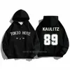 2023 Plus size Cott Hoodie Couple Tokio Hotel Printed Women Pullover Kaulitz Fi Fleece Luxury Female Hooded Sweatshirt B7rF#