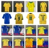 Men Kids Kit 1994 1998 2002 2004 BRASIL RETRO Soccer Jerseys VINTAGE CLASSIC RONALDO RIVALDO R.CARLOS RONALDINHO BRAZILDE Uniforms Footba Shirt Camiseta