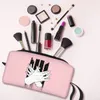 fi Albania Travel Toiletry Bag Women Albanian Pride Cosmetic Makeup Bag Beauty Storage Dopp Kit 49AH#