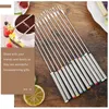 Dinnerware Sets 12 Pcs Chocolate Fondue Fork Dessert Forks Kitchen Tool Fine Dipping Exquisite Baking Supplies Stainless Steel