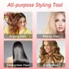 3in1 Air Brush Hair Starten Roterande torktumlare ABS STYLER 240315