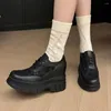 Sapatos casuais branco couro genuíno chunky tênis feminino outono inverno plataforma vulcanizar mulher fundo grosso saltos escondidos esporte