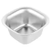 Bowls Containers Stainless Steel Bowl Fruit Storage Side Dish Multi-functional Salad Serving Mixing