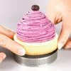 Bakvormen RVS Cirkelvorm Tarte Ring Cakevorm Frans Dessert Fruittaart Tatin Bakvormen Gereedschap Accessoires