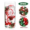 Vazen Home Decor Xmas Decorations Christmas Vase Candy Filler Acryl Ornament Floating Pearls Ornamenten Luxe