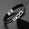 Bangle Stainless Steel Digital 100 Silicone Bracelet Charming Men's Fashion Jewelry Accessories Party Valentine's Day Gift