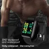 116 más vigilancia inteligente para los hombres Xiaomi Mujeres Sport Smartwatch Presión arterial Bluetooth Heart Monitor Rastreador Recordatorio Dormir