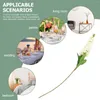 Dekorativa blommor Office Decor Flower Arrangement Supplies Simulation Hyacinth Arrangements Artificial Po Props