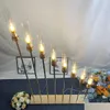 Autres fournitures de fête d'événement Pièces centrales LED Ligh Stand Décoration Props pour les décorations d'anniversaire Arche sans toile de fond ronde Livraison DHZ7N
