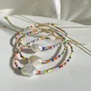 Strand CCGOOD Boheemse Kleurrijke Miyuki Glazen Kraal Armband Zoetwaterparel Sierlijke Stapelbare Armbanden Voor Vrouwen Mode Pulseras Mujer