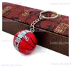 Klasyna pamiątki koszykówki Lanyards Basketball Basketalls Guma mecz piłki breakring 3D Fani koszykówki kolekcjonerskie wisiorki Kluczowe Chiany dla przyjaciół Prezenty T240330