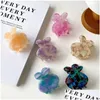 Clamps 2023 New Cute 3.7Cm Small Rabbit Bunny Acetate Hair Claw Clips Lovely Bangs Side Clip Accessories For Drop Delivery Dhgarden Dhlec