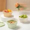 Bowls Non-slip Bottom Bowl Portable Multifunctional Silicone Set For Outdoor Picnics Travel Foldable Dishwasher Kids