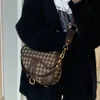 Vintage Houndstooth Selle Sac à main Sacs à main pour femmes Sacs à bandoulière 2024 Nouveau Fi Dames Menger Sac de haute qualité J5JJ #